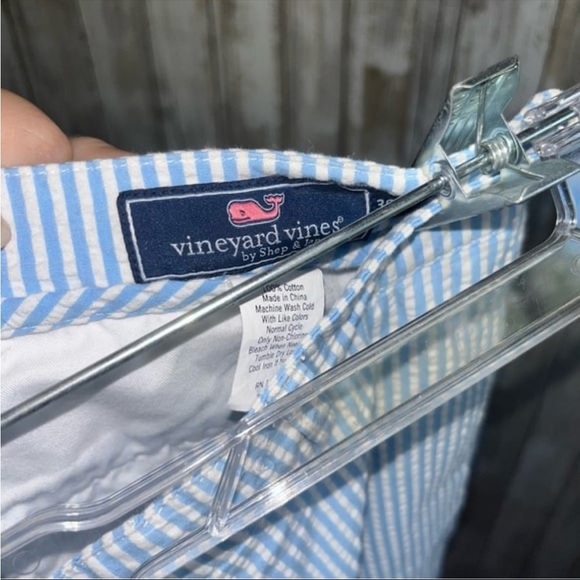 Vineyard Vines Men’s Blue Seersucker Pants - Picture 7 of 7